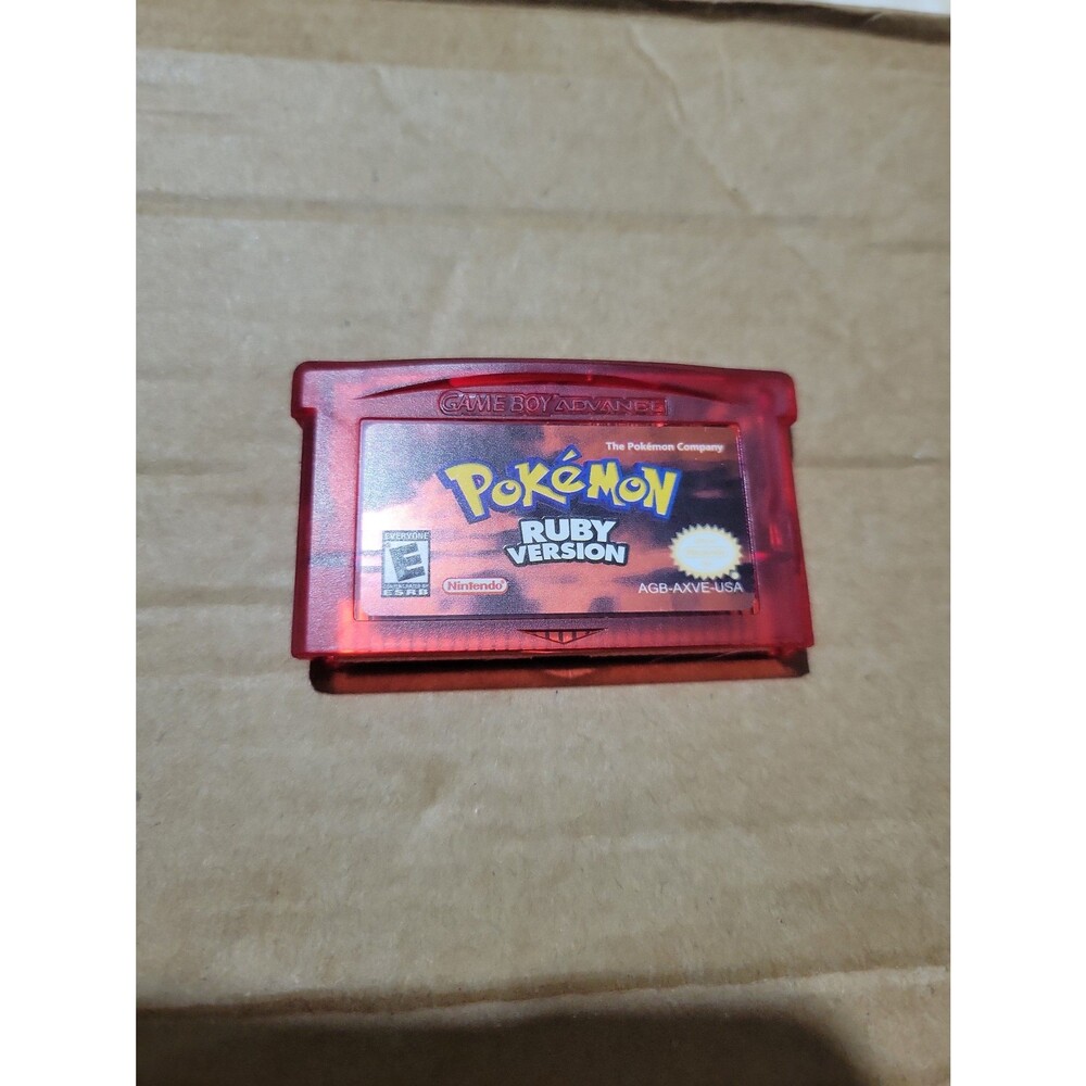 Pokémon Ruby Version - Nintendo Gameboy Advance